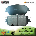 No noise Auto Brake Pad D908-7787 FOR Japanese car(OE NO.:04465-33260)